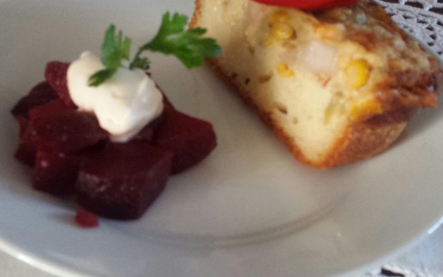 Torta de palmito de liquidificador