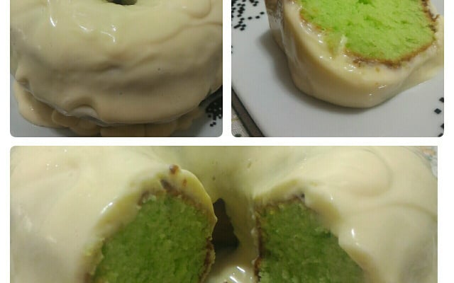 Bolo verde de limão