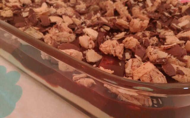 Pavê simples de bombom