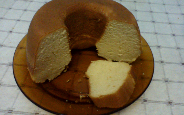 Bolo de creme de leite