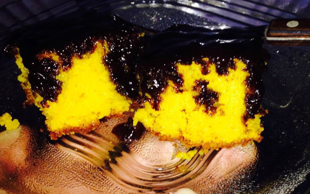 Bolo de cenoura delícia