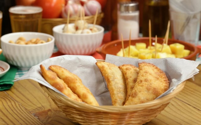 3 recheios de pastel