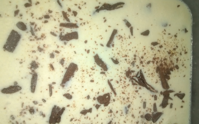 Torta gelada de chocolate