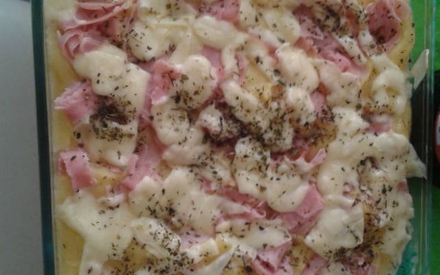 Polenta assada da Eli