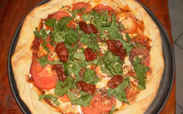 Massa de pizza artesanal