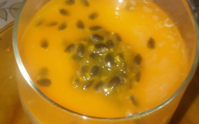 Mousse de maracujá cremoso