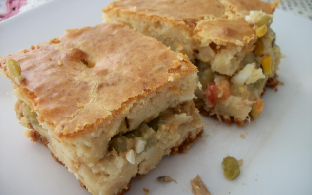 Torta muito fácil de liquidificador