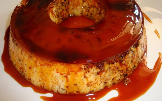 Pudim de leite condensado de forno