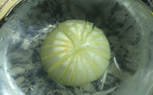 Blooming onion (cebola tipo outback)