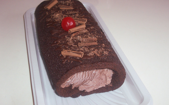 Rocambole de sorvete