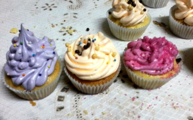 Massa de cupcake