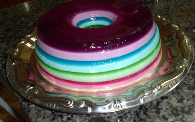 Arco-Iris de Gelatina