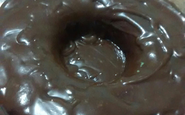 Cobertura cremosa de chocolate
