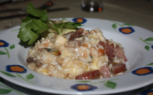 Risoto cremoso do Jean