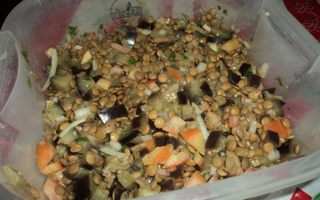 Salada de berinjela