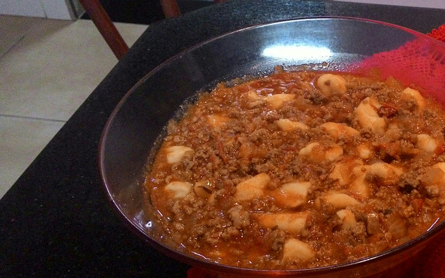 Nhoque perfeito com molho de bacon