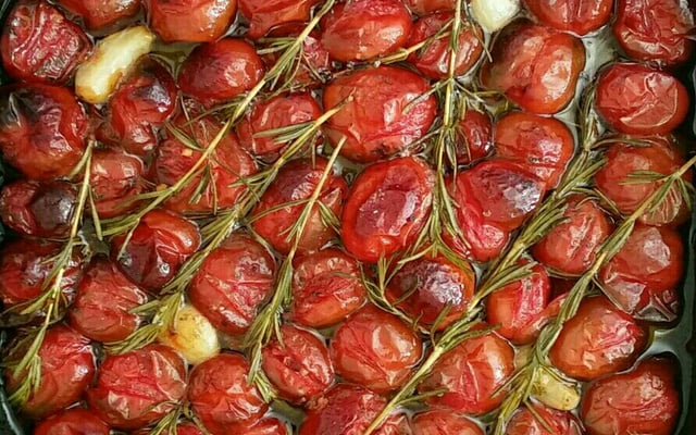 Tomate cereja confit