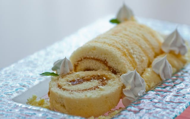 Rocambole de doce de leite