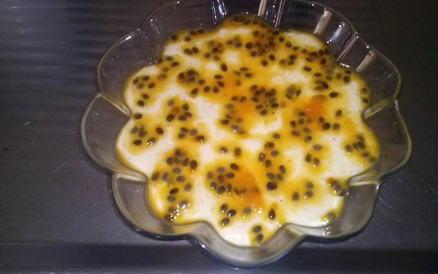 Mousse de maracujá fácil