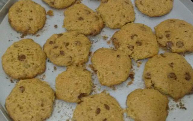 Cookie de chocolate tradicional