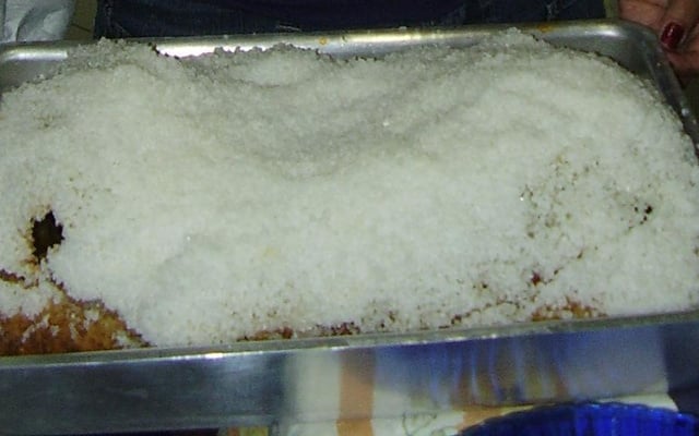 Picanha no sal grosso