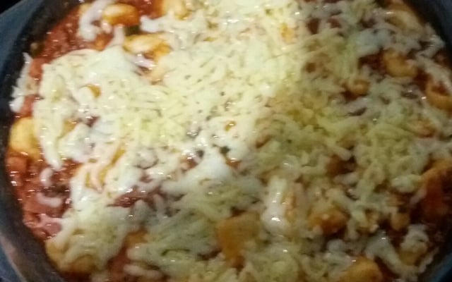 Nhoque perfeito com molho de bacon