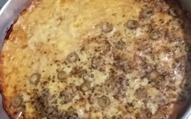 Massa de pizza de liquidificador