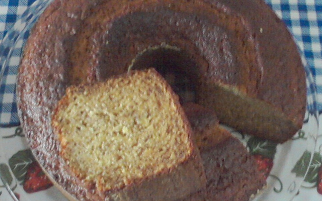 Bolo de Banana da vizinha