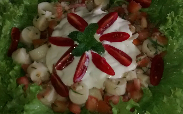 Salada de palmito gula gula