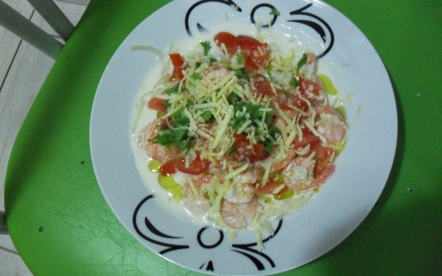 Camarão à moda tropical