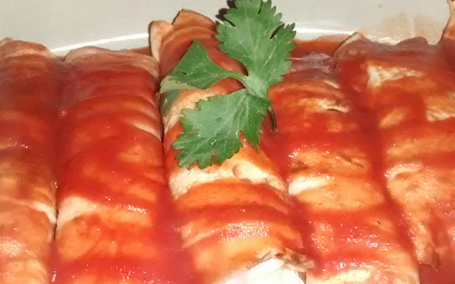 Panqueca fácil de presunto e queijo