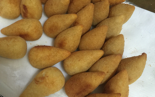 Coxinha de liquidificador