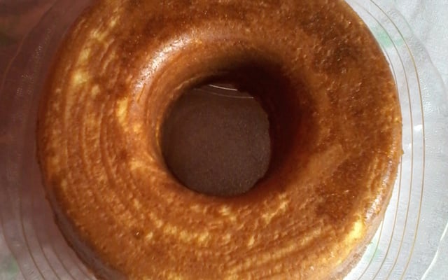 Bolo de milho com leite condensado e coco (sem farinha de trigo)