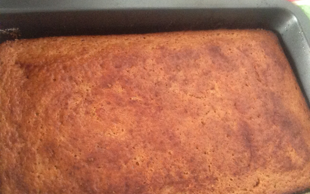 Bolo de banana (sem ovo)