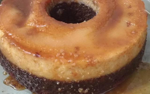 Bolo de pudim fácil