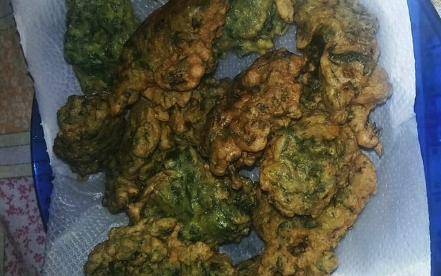 Bolinho de espinafre