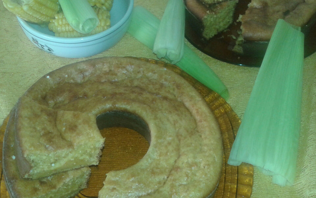 Bolo  de  milho  verde