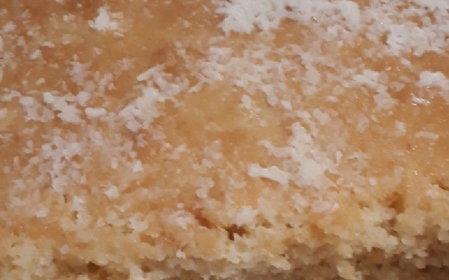 Bolo de leite fervendo