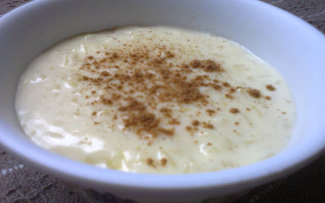 Arroz doce cremoso