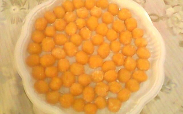 Docinho de cenoura da Maressa