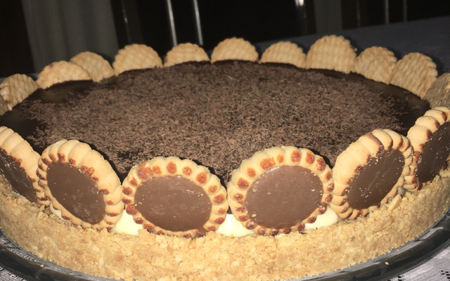 Torta de limão com chocolate branco