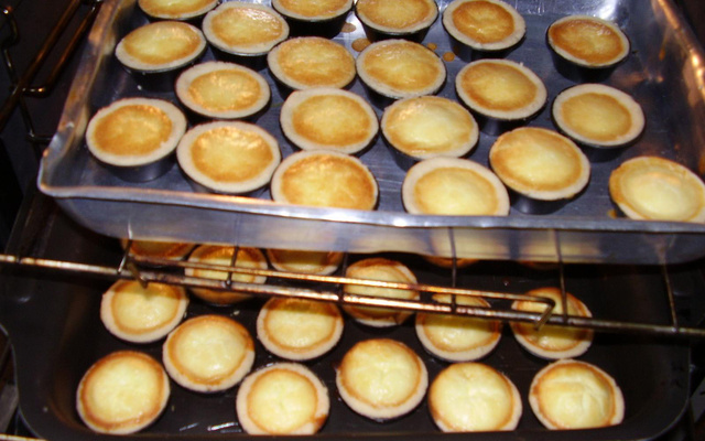 Empadas de queijo da Line