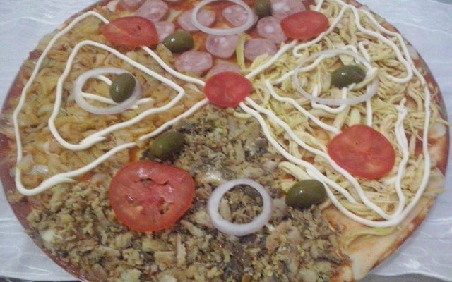 Pizza de liquidificador fácil e rápida