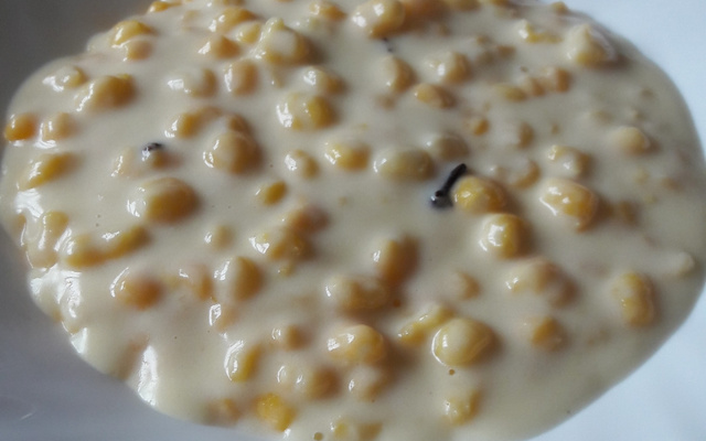 Canjica sensacional cremosa