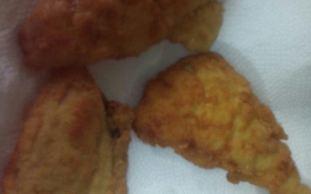 Filé de merluza com purê  de batata