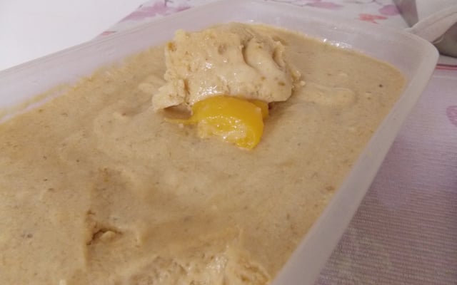 Sorvete de casca de manga