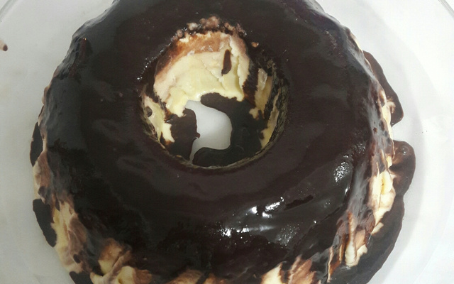 Delícia gelada (bolo gelado tipo sorvete)