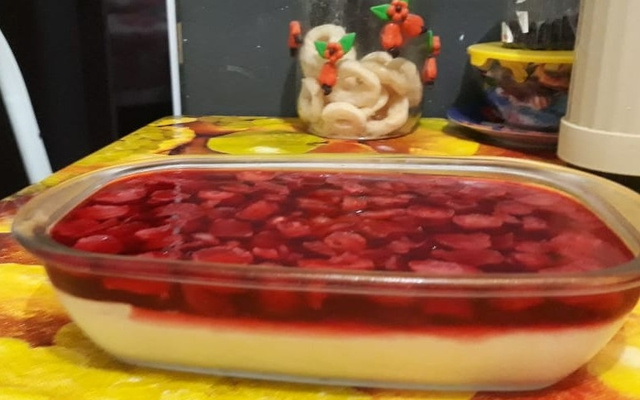 Sobremesa de morango