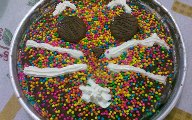 Bolo de liquidificador com Nestea