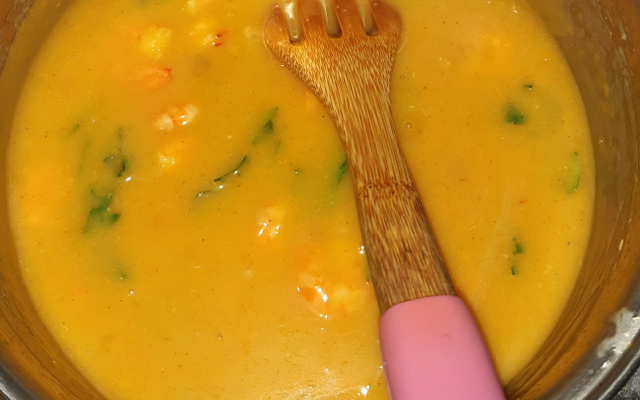 Bobó de camarão do Luiz